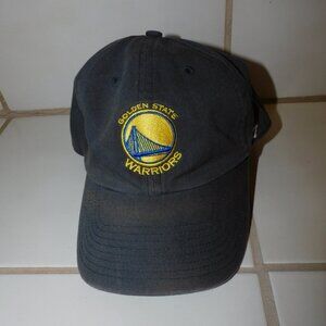 Golden State Warriors low profile distressed hat / cap
